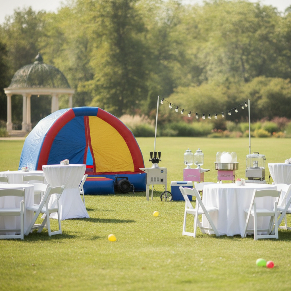 Party Equipment Rentals - No Face and No Text